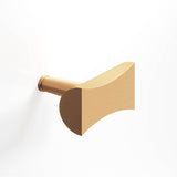 Colonial Bronze - 1.25'' overall, 0.75'' max diameter Bowtie, T Cabinet Knob with rounded back and tapered post hand finished in Matte Satin Bronze - Matte Satin Bronze