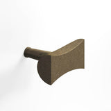 Colonial Bronze - 1.25'' overall, 0.75'' max diameter Bowtie, T Cabinet Knob with rounded back and tapered post hand finished in Distressed Oil Rubbed Bronze - Distressed Oil Rubbed Bronze