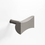 Colonial Bronze - 1.25'' overall, 0.75'' max diameter Bowtie, T Cabinet Knob with rounded back and tapered post hand finished in Frost Nickel - Frost Nickel