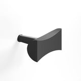 Colonial Bronze - 1.25'' overall, 0.75'' max diameter Bowtie, T Cabinet Knob with rounded back and tapered post hand finished in Matte Graphite - Matte Graphite