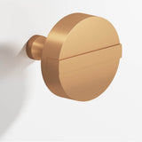 Colonial Bronze - 1.25'' diameter Round, striped Cabinet Knob with tapered post hand finished in Matte Satin Bronze and Matte Satin Bronze - Matte Satin Bronze,Matte Satin Bronze