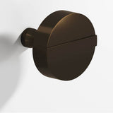 Colonial Bronze - 1.5'' diameter Round, striped Cabinet Knob with tapered post hand finished in Oil Rubbed Bronze and Oil Rubbed Bronze - Oil Rubbed Bronze,Oil Rubbed Bronze