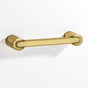 Colonial Bronze - 3.5'' center-to-center, 4.25'' overall, 0.375 x 0.25'' Rectangular Cabinet Pull fully encapsulated by round posts hand finished in Antique Bronze and Antique Bronze - Antique Bronze,Antique Bronze