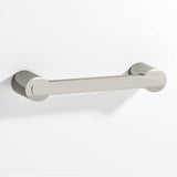 Colonial Bronze - 6'' center-to-center, 6.75'' overall, 0.375 x 0.25'' Rectangular Cabinet Pull fully encapsulated by round posts hand finished in Nickel Stainless and Nickel Stainless - Nickel Stainless,Nickel Stainless
