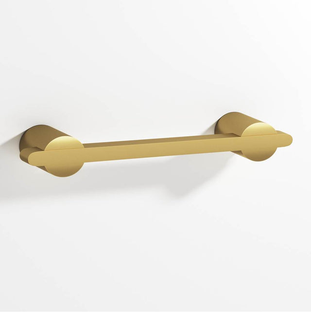 Colonial Bronze - 3'' center-to-center, 4.25'' overall, 0.25 x 0.375'' Rectangular Cabinet Pull partially encapsulated by round posts hand finished in Matte Graphite and Matte Satin Black - Matte Graphite,Matte Satin Black