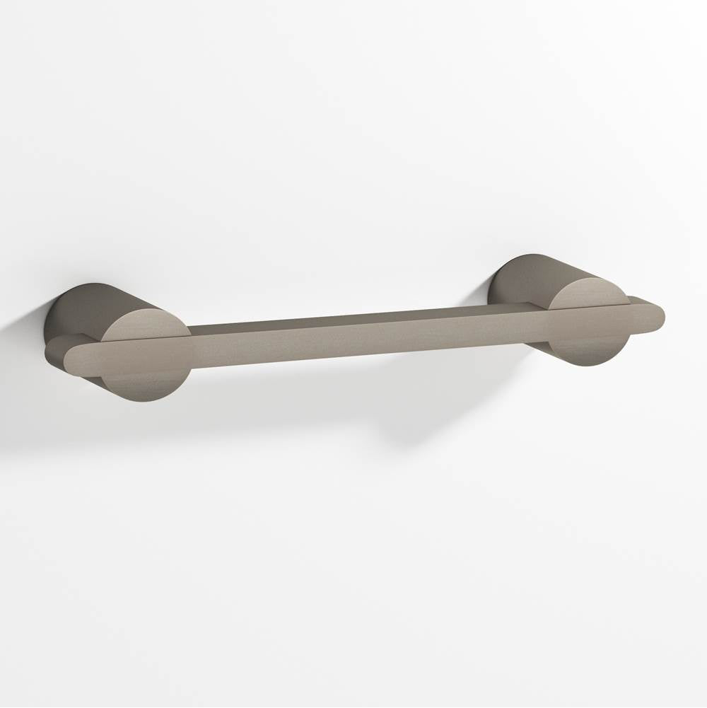 Colonial Bronze - 3.5'' center-to-center, 4.75'' overall, 0.25 x 0.375'' Rectangular Cabinet Pull partially encapsulated by round posts hand finished in Matte Pewter and Matte Pewter - Matte Pewter,Matte Pewter