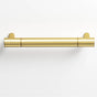 Colonial Bronze - 8'' center-to-center, 9'' overall, 0.625'' diameter Round Cabinet Pull, Appliance Pull, Door Pull with straight posts hand finished in Antique Bronze and Antique Bronze - Antique Bronze,Antique Bronze