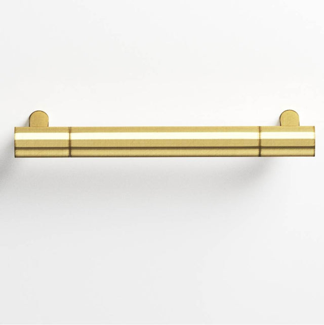 Colonial Bronze - 1'' diameter custom length Round Pull with straight posts hand finished in Antique Bronze and Antique Bronze - Antique Bronze,Antique Bronze