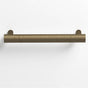 Colonial Bronze - 0.75'' diameter custom length Round Pull with straight posts hand finished in Distressed Oil Rubbed Bronze and Distressed Oil Rubbed Bronze - Distressed Oil Rubbed Bronze,Distressed Oil Rubbed Bronze
