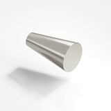 Colonial Bronze - 0.5625'' diameter Round, tapered Cabinet Knob hand finished in Satin Nickel - Satin Nickel
