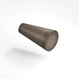 Colonial Bronze - 0.5625'' diameter Round, tapered Cabinet Knob hand finished in Distressed Pewter - Distressed Pewter