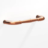 Colonial Bronze - 10'' center-to-center, 10.75'' overall, 0.75'' diameter Detailed wire Cabinet Pull, Appliance Pull, Door Pull, Shower Door Pull with beads hand finished in Antique Copper - Antique Copper