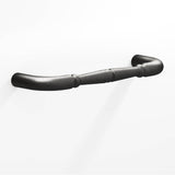 Colonial Bronze - 8'' center-to-center, 8.75'' overall, 0.75'' diameter Detailed wire Cabinet Pull, Appliance Pull, Door Pull, Shower Door Pull with beads hand finished in Distressed Satin Black - Distressed Satin Black