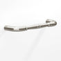 Colonial Bronze - 18'' center-to-center, 18.75'' overall, 0.75'' diameter Detailed wire Appliance Pull, Door Pull, Shower Door Pull with beads hand finished in Nickel Stainless - Nickel Stainless