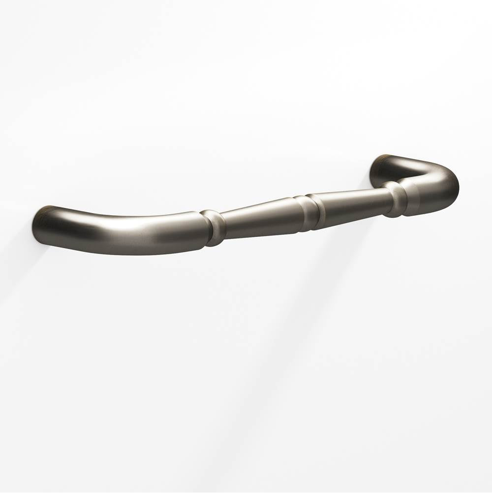 Colonial Bronze - 18'' center-to-center, 18.75'' overall, 0.75'' diameter Detailed wire Appliance Pull, Door Pull, Shower Door Pull with beads hand finished in Pewter - Pewter