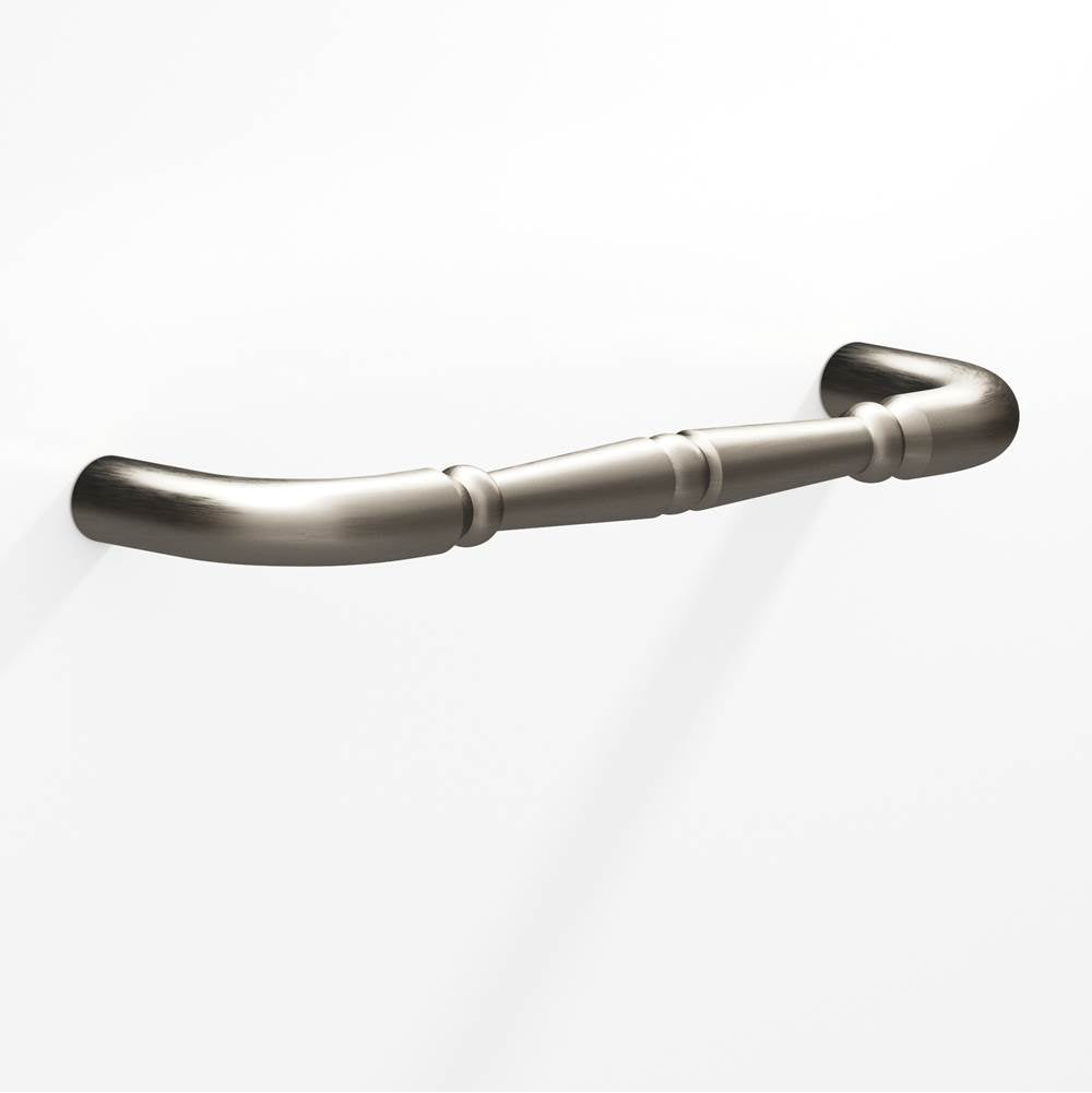 Colonial Bronze - 18'' center-to-center, 18.75'' overall, 0.75'' diameter Detailed wire Appliance Pull, Door Pull, Shower Door Pull with beads hand finished in Matte Pewter - Matte Pewter