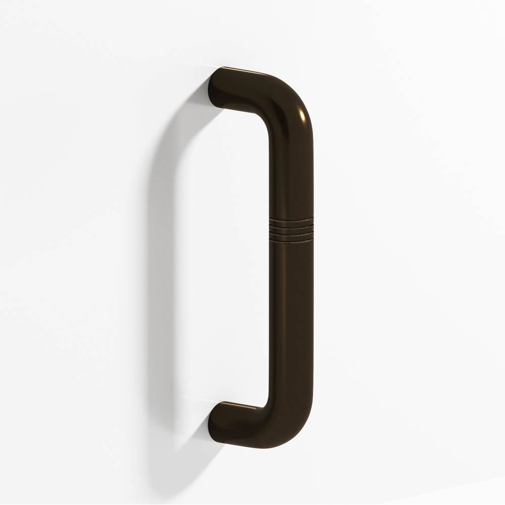 Colonial Bronze - 0.5'' diameter custom length Grooved wire Pull hand finished in Oil Rubbed Bronze - Oil Rubbed Bronze