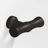 Colonial Bronze - 1.75'' overall, 0.5'' diameter Bamboo, T Cabinet Knob with flared post hand finished in Matte Dark Statuary Bronze - Matte Dark Statuary Bronze