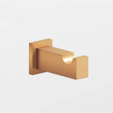 Colonial Bronze - 0.75 x 1'' Rectangular Hook hand finished in Matte Satin Bronze and Matte Satin Bronze - Matte Satin Bronze,Matte Satin Bronze