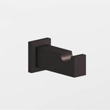 Colonial Bronze - 0.75 x 1'' Rectangular Hook hand finished in Matte Dark Statuary Bronze and Matte Dark Statuary Bronze - Matte Dark Statuary Bronze,Matte Dark Statuary Bronze