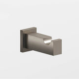 Colonial Bronze - 0.75 x 1'' Rectangular Hook hand finished in Matte Pewter and Matte Pewter - Matte Pewter,Matte Pewter