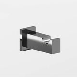 Colonial Bronze - 0.75 x 1'' Rectangular Hook hand finished in Graphite and Graphite - Graphite,Graphite