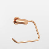 Colonial Bronze - 1'' diameter Right-handed Round, single-arm Paper Holder hand finished in Satin Bronze and Satin Bronze - Satin Bronze,Satin Bronze