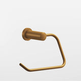 Colonial Bronze - 1'' diameter Right-handed Round, single-arm Paper Holder hand finished in Matte Light Statuary Bronze and Matte Light Statuary Bronze - Matte Light Statuary Bronze,Matte Light Statuary Bronze