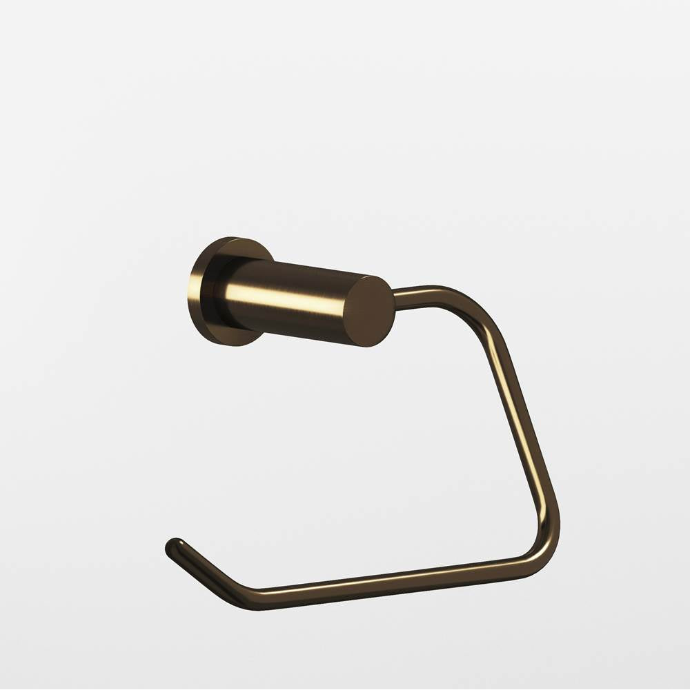 Colonial Bronze - 1'' diameter Left-handed Round, single-arm Paper Holder hand finished in Oil Rubbed Bronze and Oil Rubbed Bronze - Oil Rubbed Bronze,Oil Rubbed Bronze