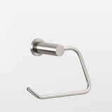 Colonial Bronze - 1'' diameter Right-handed Round, single-arm Paper Holder hand finished in Satin Nickel and Satin Nickel - Satin Nickel,Satin Nickel