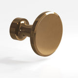 Colonial Bronze - 1.375'' diameter Round Cabinet Knob hand finished in Light Statuary Bronze - Light Statuary Bronze