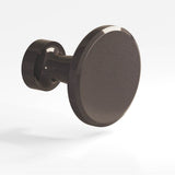 Colonial Bronze - 1.375'' diameter Round Cabinet Knob hand finished in Dark Statuary Bronze - Dark Statuary Bronze