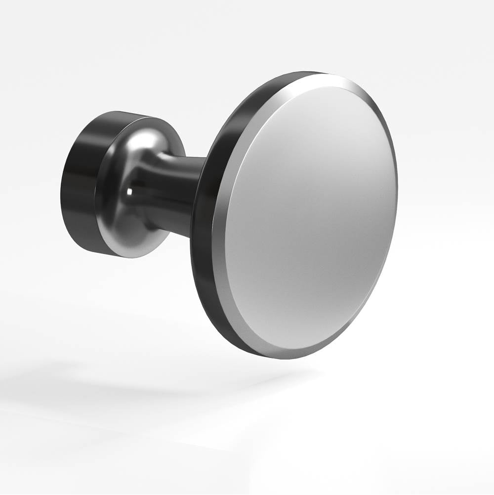 Colonial Bronze - 1.25'' diameter Round Cabinet Knob hand finished in Graphite - Graphite