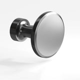 Colonial Bronze - 1.25'' diameter Round Cabinet Knob hand finished in Graphite - Graphite