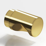Colonial Bronze - 0.5'' diameter Round Cabinet Knob hand finished in Antique Bronze - Antique Bronze