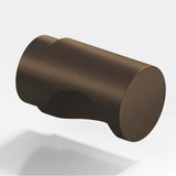 Colonial Bronze - 0.5'' diameter Round Cabinet Knob hand finished in Heritage Bronze - Heritage Bronze
