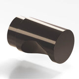 Colonial Bronze - 0.5'' diameter Round Cabinet Knob hand finished in Dark Statuary Bronze - Dark Statuary Bronze