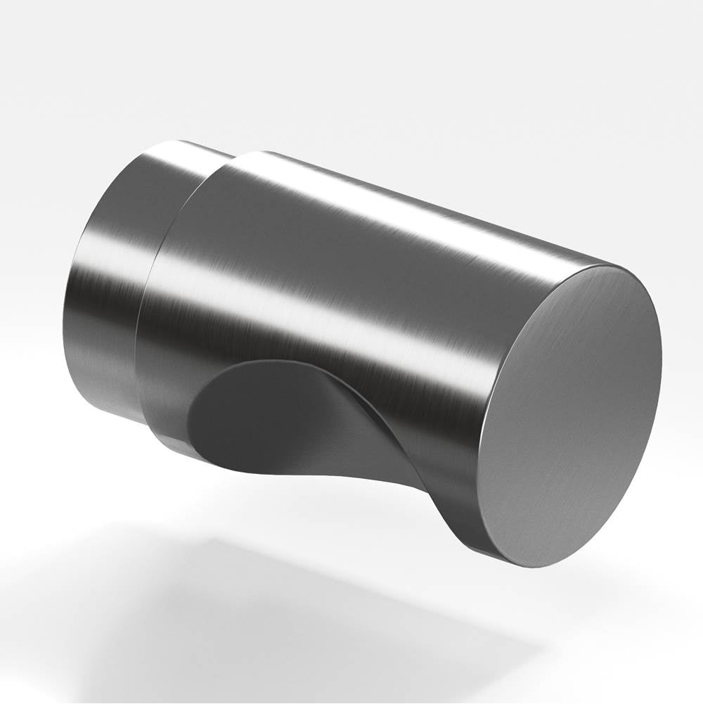 Colonial Bronze - 0.75'' diameter Round Cabinet Knob hand finished in Graphite - Graphite
