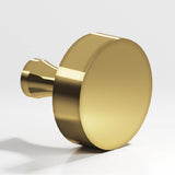 Colonial Bronze - 1.25'' diameter Round Cabinet Knob with flared post hand finished in Antique Bronze - Antique Bronze