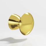 Colonial Bronze - 0.75'' diameter Round Cabinet Knob hand finished in French Gold - French Gold