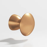 Colonial Bronze - 0.75'' diameter Round Cabinet Knob hand finished in Matte Satin Bronze - Matte Satin Bronze