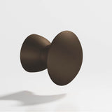 Colonial Bronze - 1'' diameter Round Cabinet Knob hand finished in Heritage Bronze - Heritage Bronze