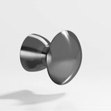 Colonial Bronze - 0.75'' diameter Round Cabinet Knob hand finished in Graphite - Graphite