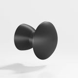 Colonial Bronze - 0.75'' diameter Round Cabinet Knob hand finished in Matte Graphite - Matte Graphite