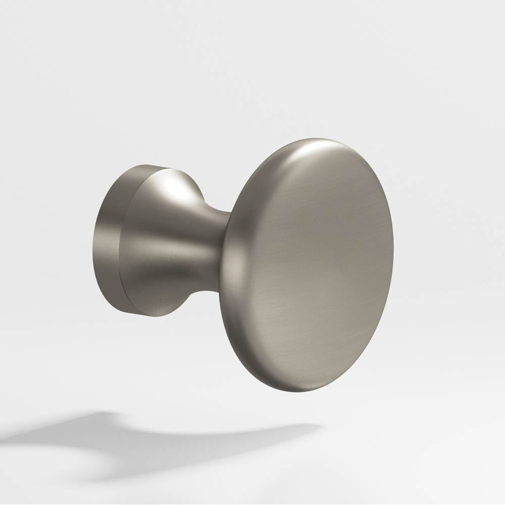 Colonial Bronze - 0.875'' diameter Round Cabinet Knob hand finished in Matte Pewter - Matte Pewter