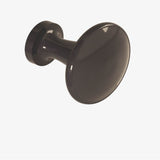 Colonial Bronze - 1.0625'' diameter Round Cabinet Knob hand finished in Dark Statuary Bronze - Dark Statuary Bronze