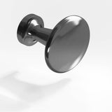 Colonial Bronze - 1.0625'' diameter Round Cabinet Knob hand finished in Graphite - Graphite