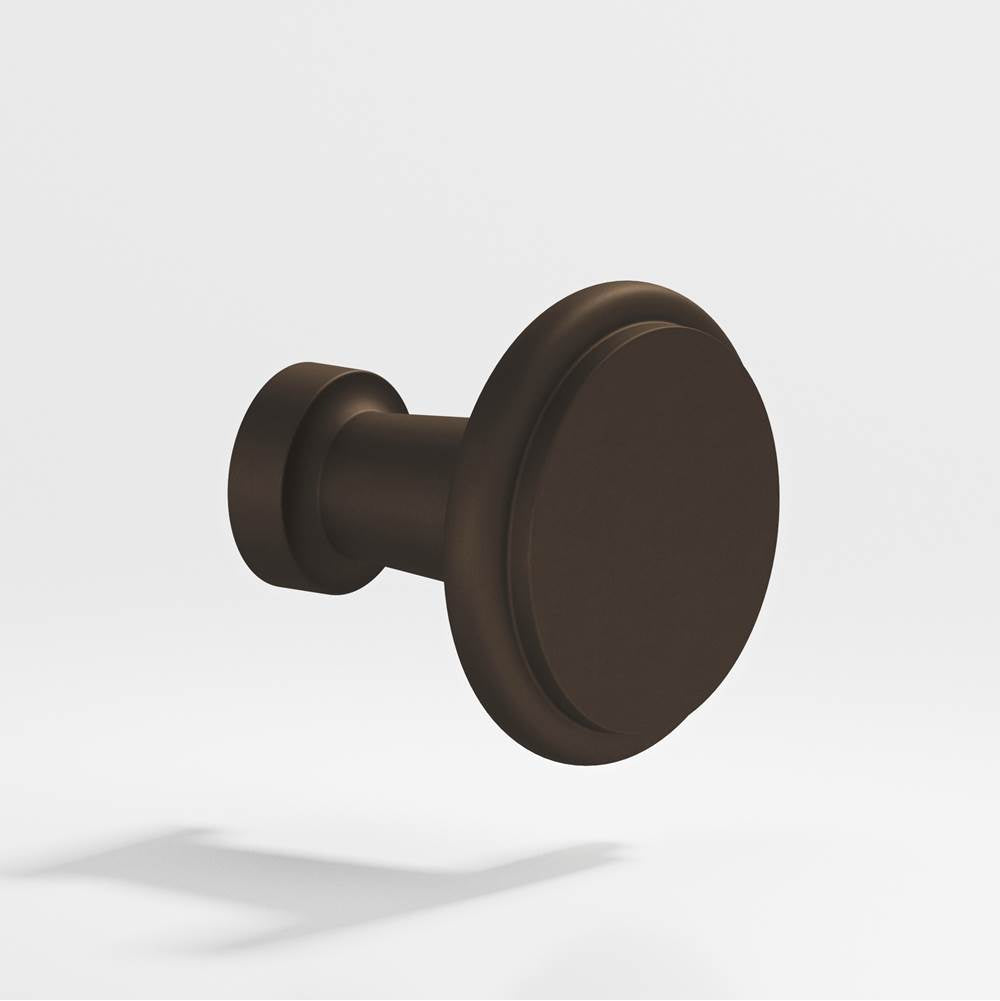 Colonial Bronze - 1.0625'' diameter Round Cabinet Knob hand finished in Heritage Bronze - Heritage Bronze