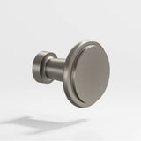 Colonial Bronze - 1.0625'' diameter Round Cabinet Knob hand finished in Matte Pewter - Matte Pewter