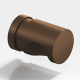 Colonial Bronze - 0.5'' diameter Round, grooved Cabinet Knob hand finished in Matte Oil Rubbed Bronze - Matte Oil Rubbed Bronze